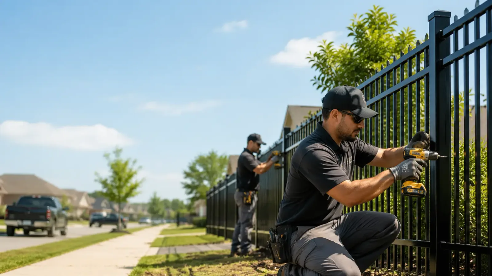 Metal Fence Installation in Hackett, AR